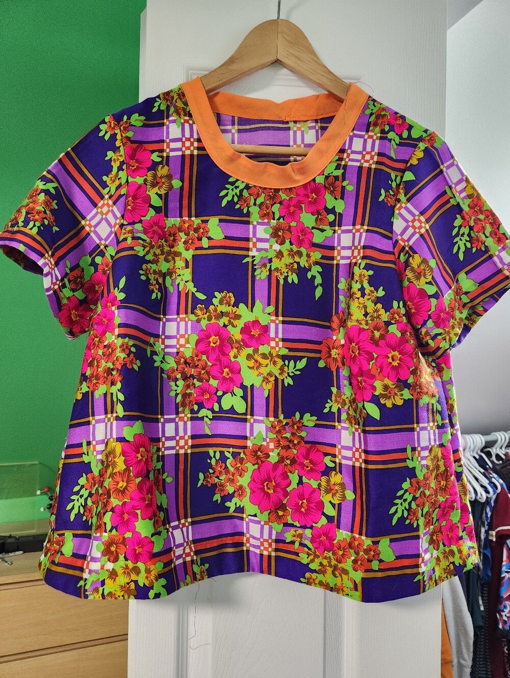 Upcycled Raging Granny Blouse